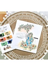 CHOU & FLOWERS CHOU & FLOWERS COLLECTION LE CHANT DES DUNES FLEURS EXOTIQUES A8 CLEAR STAMP