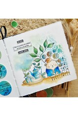 CHOU & FLOWERS CHOU & FLOWERS COLLECTION LE CHANT DES DUNES DOUDOU AU SOUK A8 CLEAR STAMP