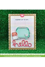 LAWN FAWN LAWN FAWN SCRIPTY HELLO DIE