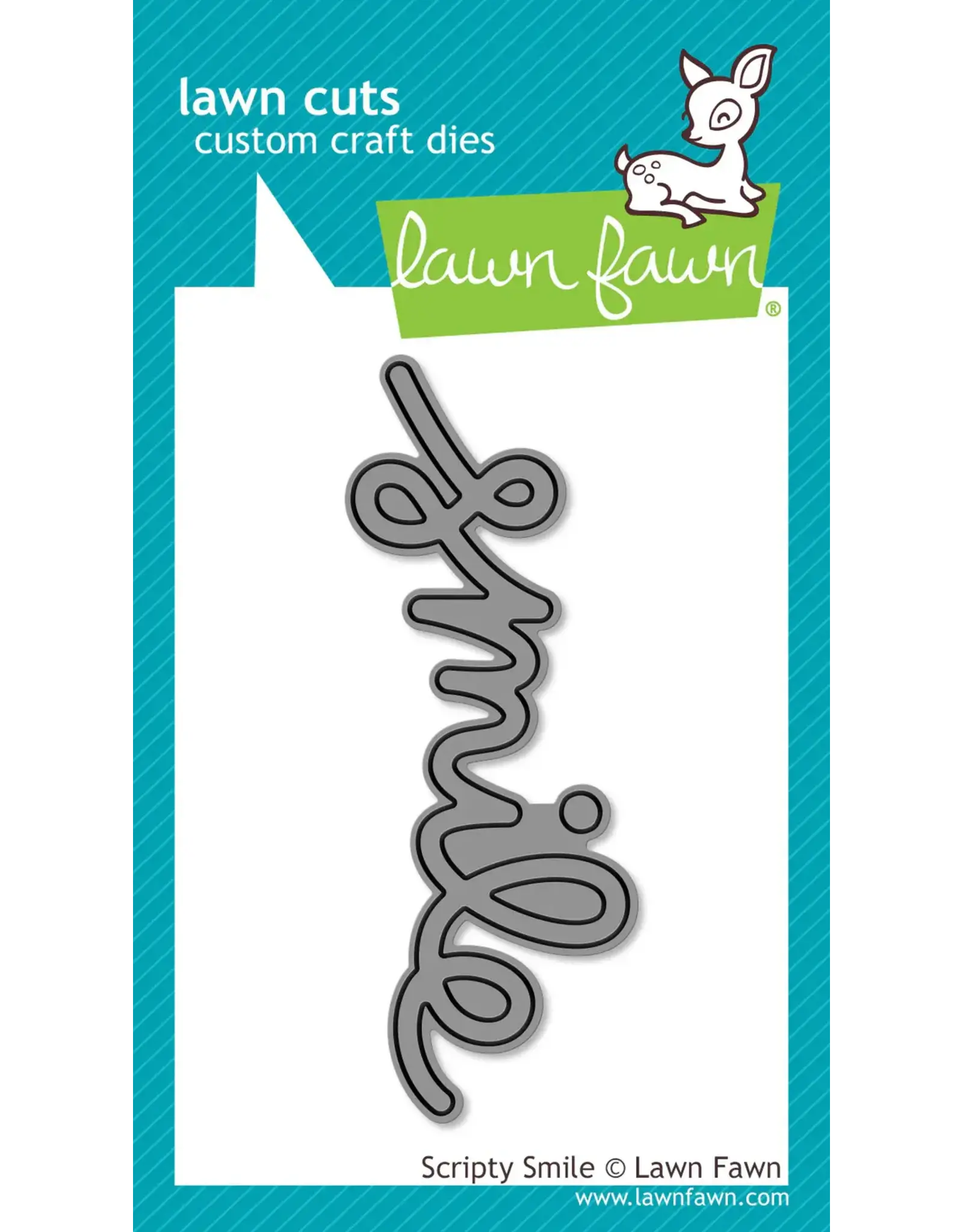 LAWN FAWN LAWN FAWN SCRIPTY SMILE DIE