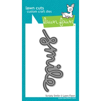 LAWN FAWN LAWN FAWN SCRIPTY SMILE DIE