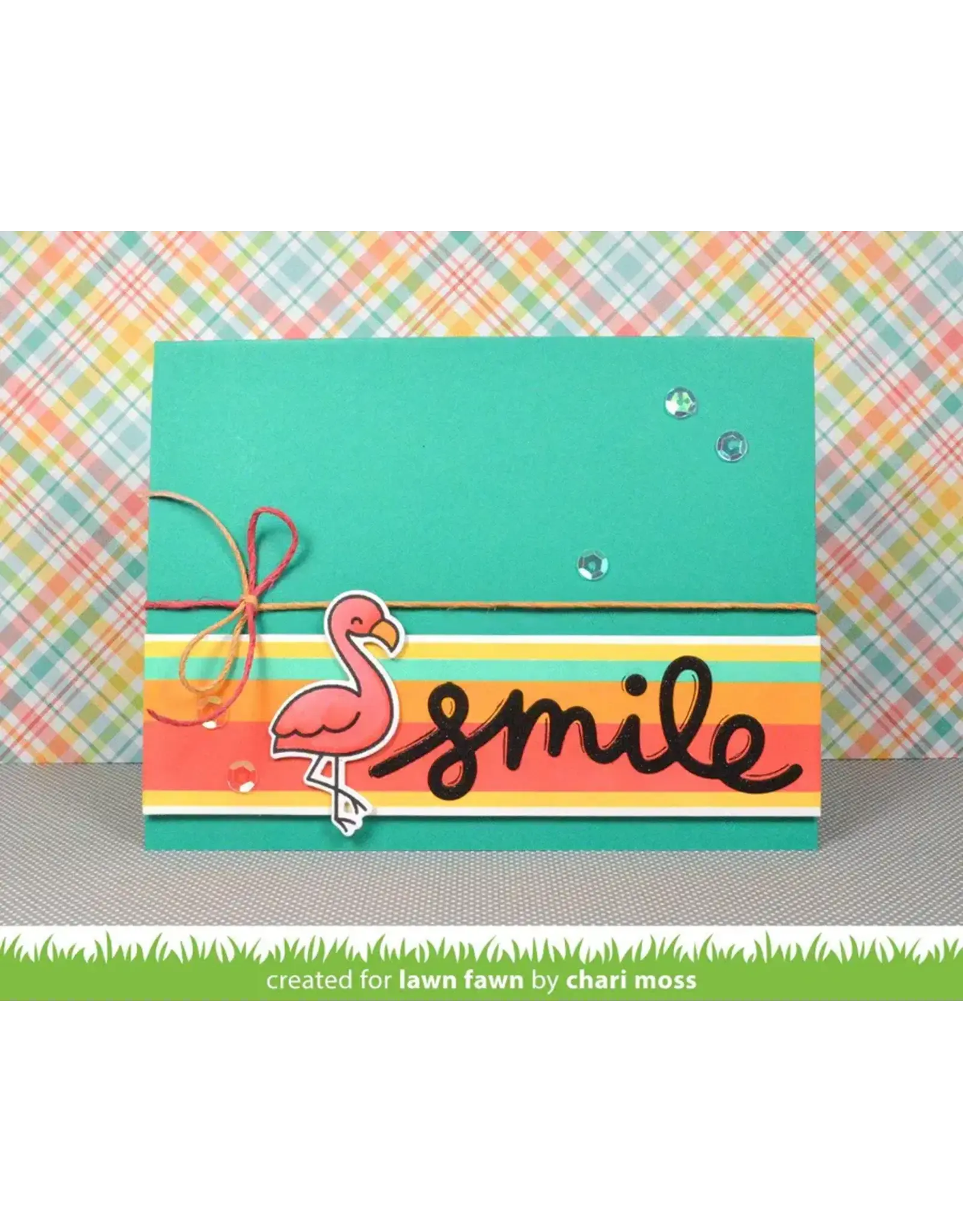 LAWN FAWN LAWN FAWN SCRIPTY SMILE DIE