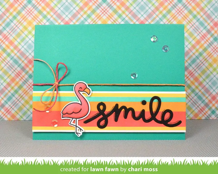 LAWN FAWN LAWN FAWN SCRIPTY SMILE DIE