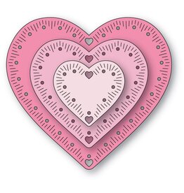 MEMORY BOX MEMORY BOX CHERISH HEARTS DIE SET
