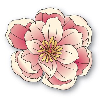 MEMORY BOX DELIGHTFUL PEONY BLOSSOM DIE SET