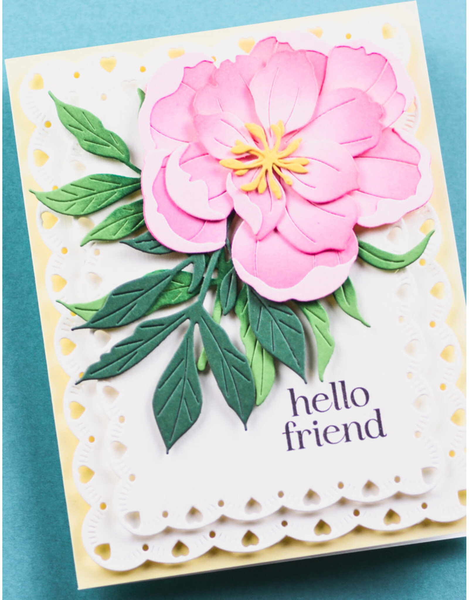 MEMORY BOX MEMORY BOX DELIGHTFUL PEONY BLOSSOM DIE SET