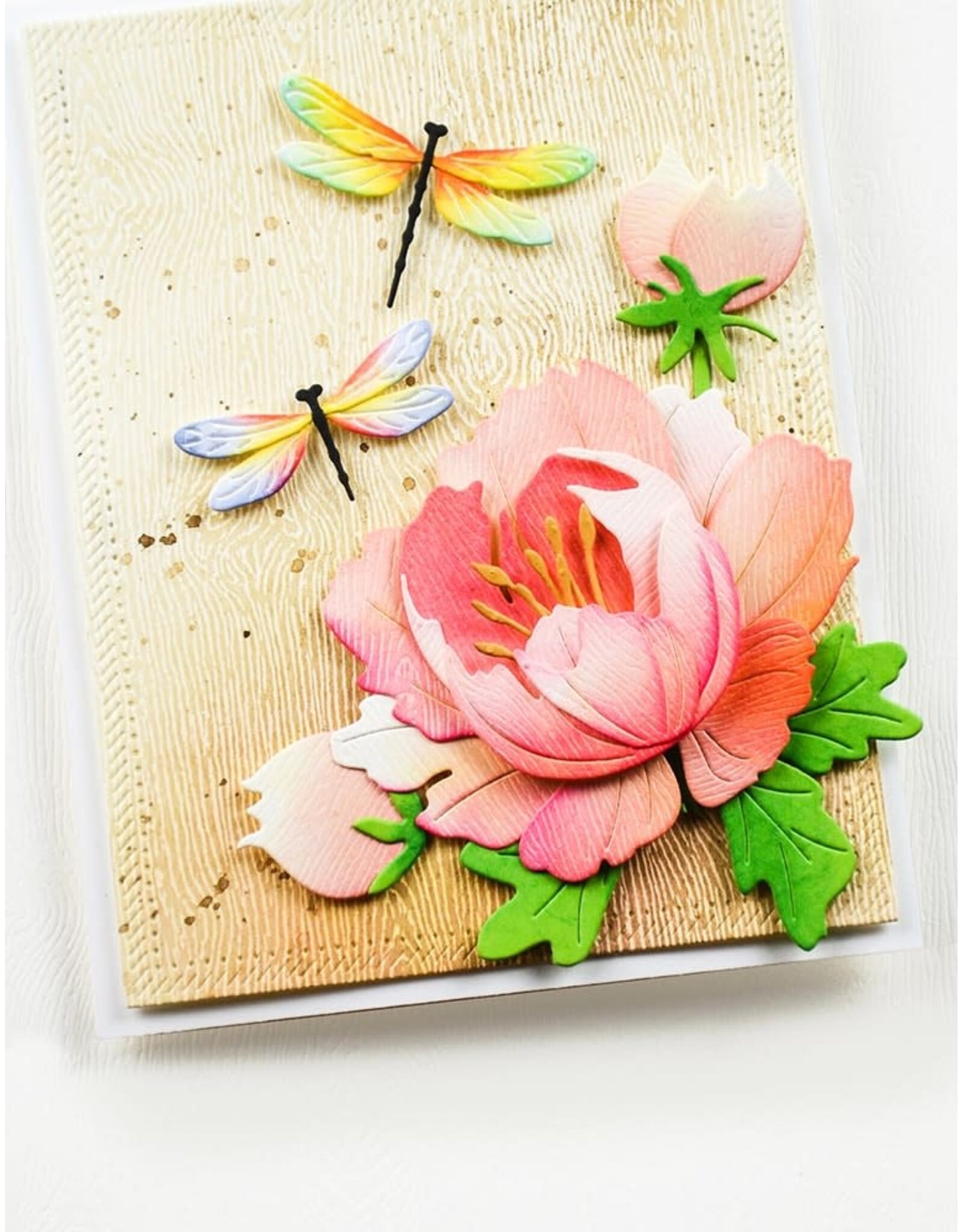 MEMORY BOX MEMORY BOX GRACEFUL PEONY BLOSSOM DIE SET