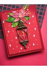 MEMORY BOX MEMORY BOX STARLIGHT SNOW 6x6 STENCIL SET