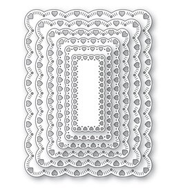 MEMORY BOX MEMORY BOX CHERISH SCALLOPED FRAME DIE SET