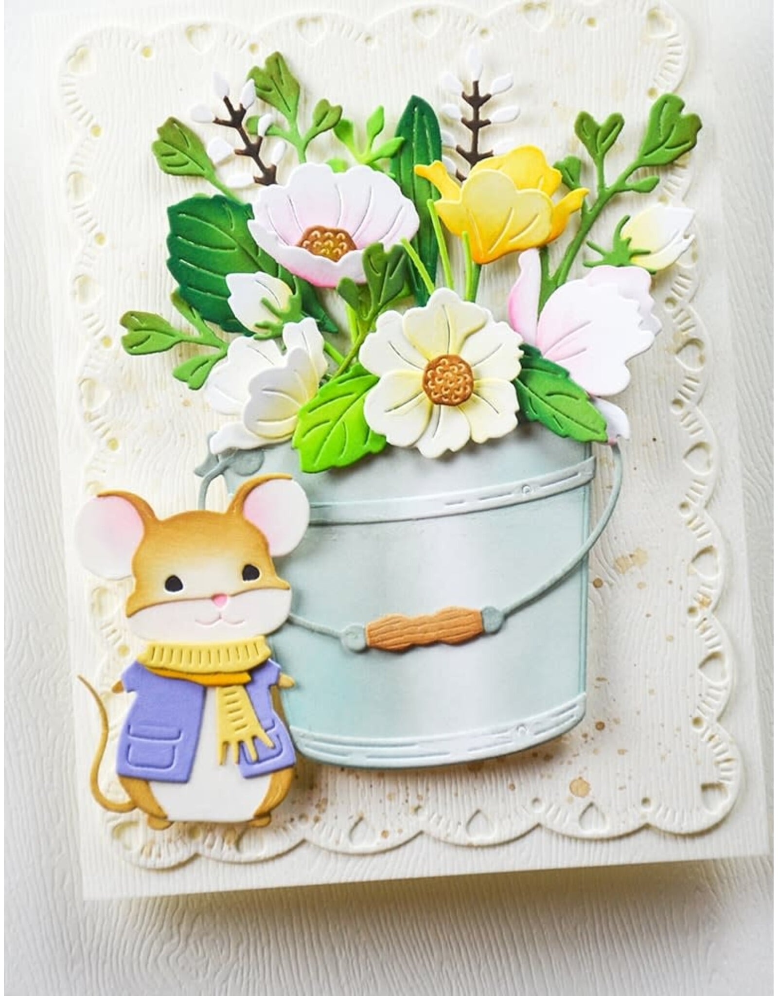 MEMORY BOX MEMORY BOX CHERISH SCALLOPED FRAME DIE SET