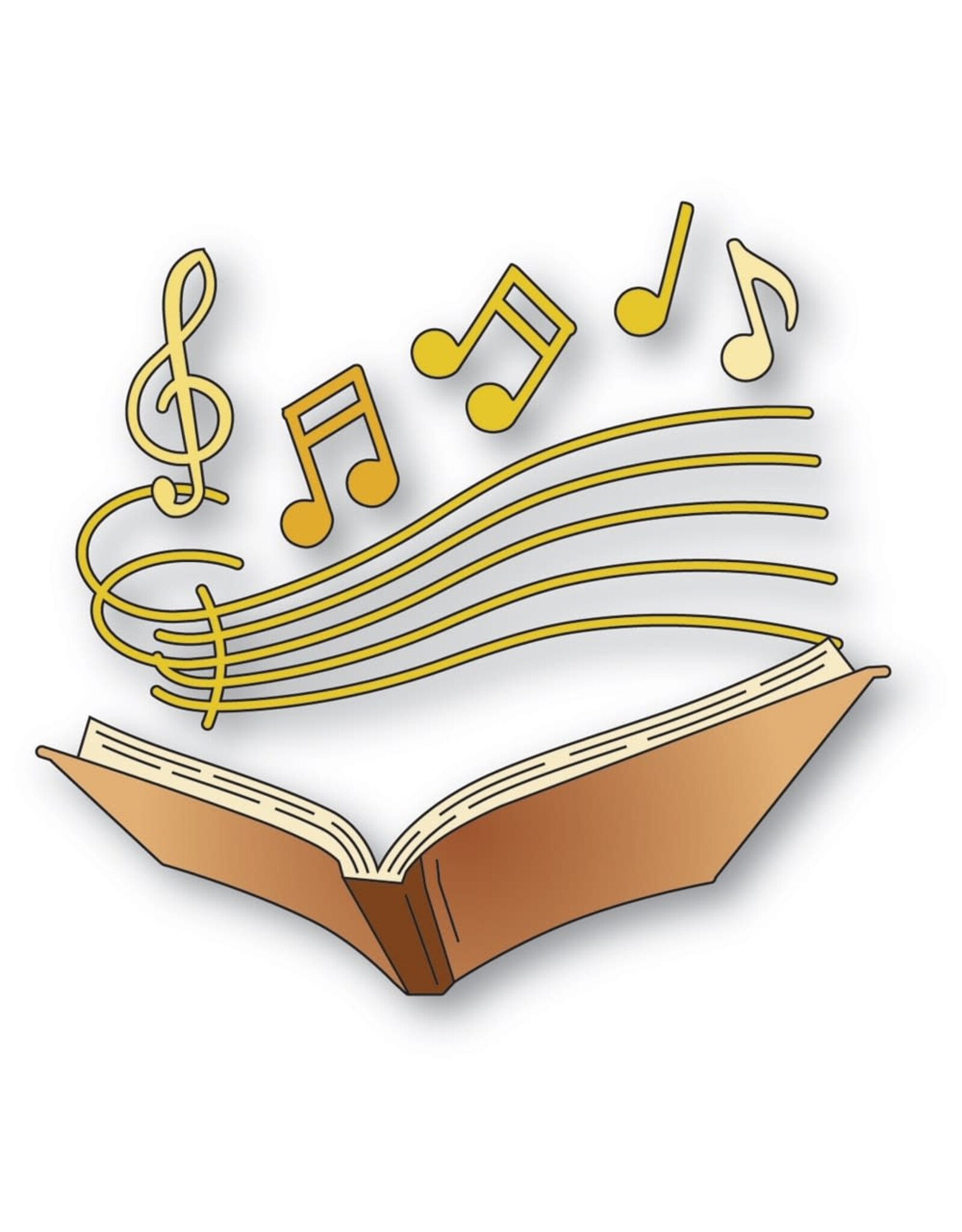 MEMORY BOX MEMORY BOX MUSICAL SONGBOOK DIE SET