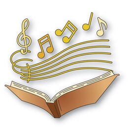 MEMORY BOX MEMORY BOX MUSICAL SONGBOOK DIE SET