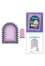 SPELLBINDERS SPELLBINDERS COLOR BLOCK ACCENT ARCHES ETCHED DIE SET