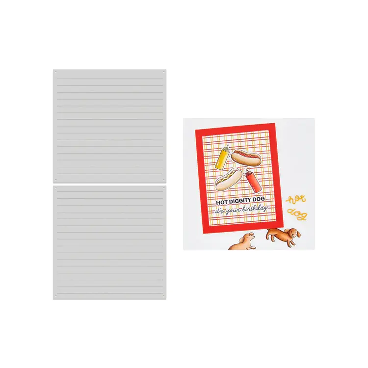 HERO ARTS HERO ARTS COOKOUT LAYERING STENCIL SET