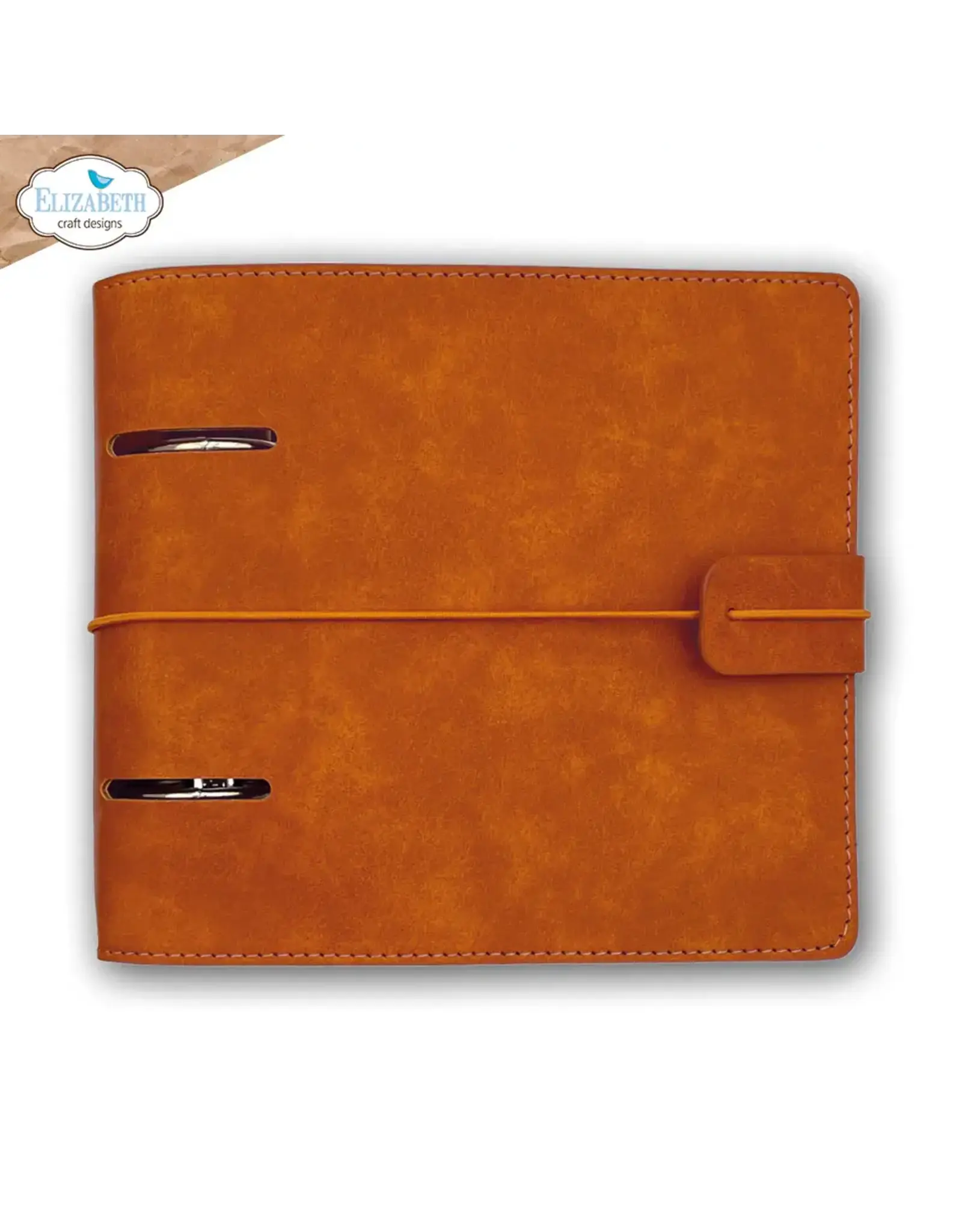 ELIZABETH CRAFT DESIGNS ELIZABETH CRAFT DESIGNS EVERYDAY MEMORIES MEMORY BINDER SQUARE PAGE RUSTY BROWN
