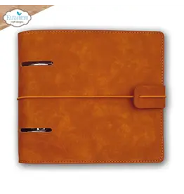 ELIZABETH CRAFT DESIGNS ELIZABETH CRAFT DESIGNS EVERYDAY MEMORIES MEMORY BINDER SQUARE PAGE RUSTY BROWN