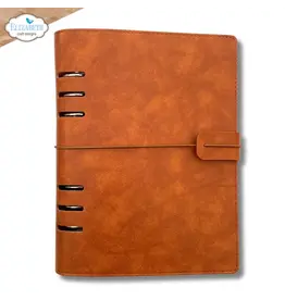 ELIZABETH CRAFT DESIGNS ELIZABETH CRAFT DESIGNS EVERYDAY MEMORIES MEMORY BINDER RUSTY BROWN