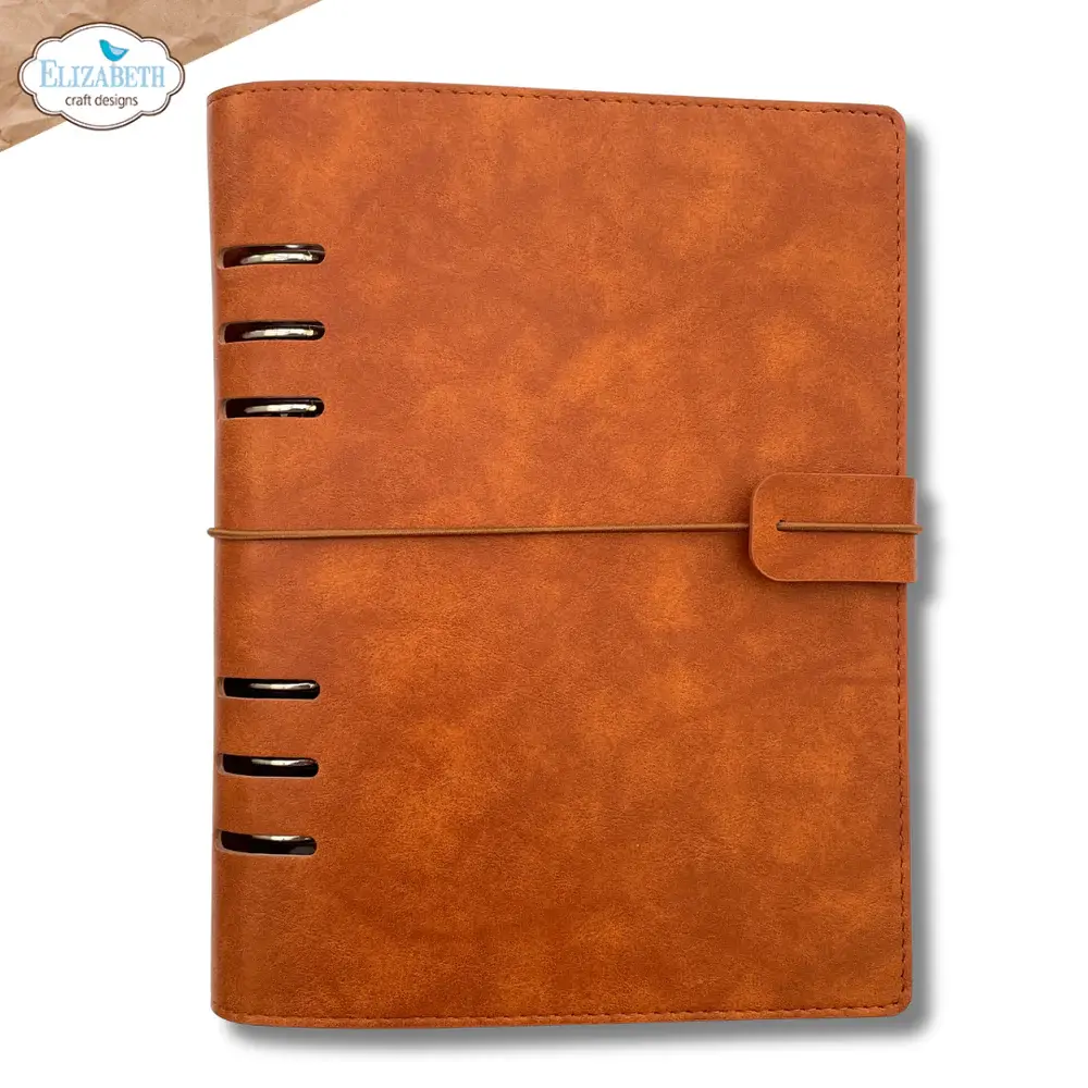 ELIZABETH CRAFT DESIGNS ELIZABETH CRAFT DESIGNS EVERYDAY MEMORIES MEMORY BINDER RUSTY BROWN
