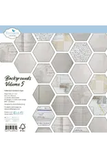 ELIZABETH CRAFT DESIGNS ELIZABETH CRAFT DESIGNS ART JOURNAL SPECIALS BY DEVID BACKGROUNDS VOLUME 5 12X12 PAPER PACK