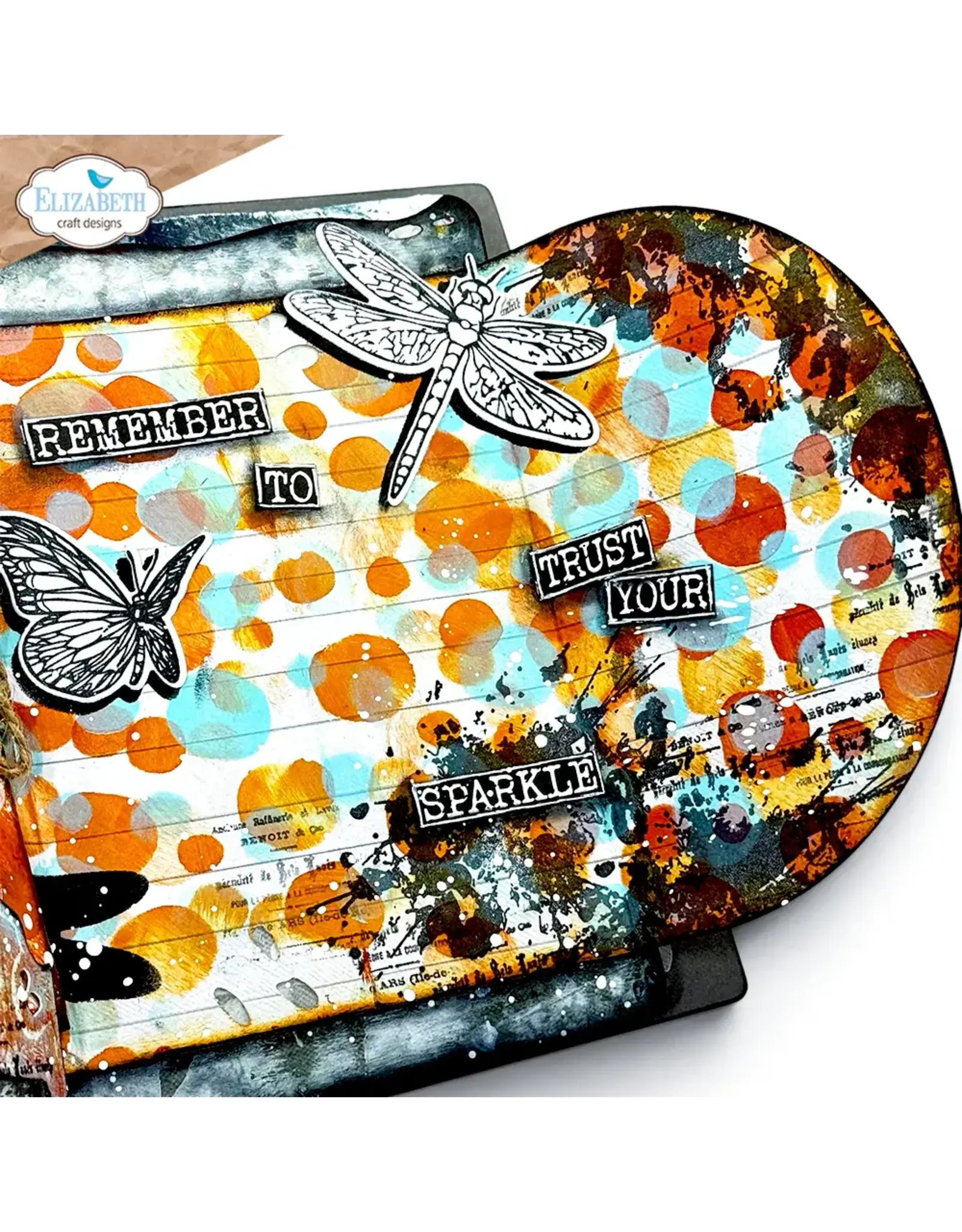 ELIZABETH CRAFT DESIGNS ELIZABETH CRAFT DESIGNS ART JOURNAL SPECIALS BY DEVID JOURNAL STENCILS 11 STENCIL SET 4/PK