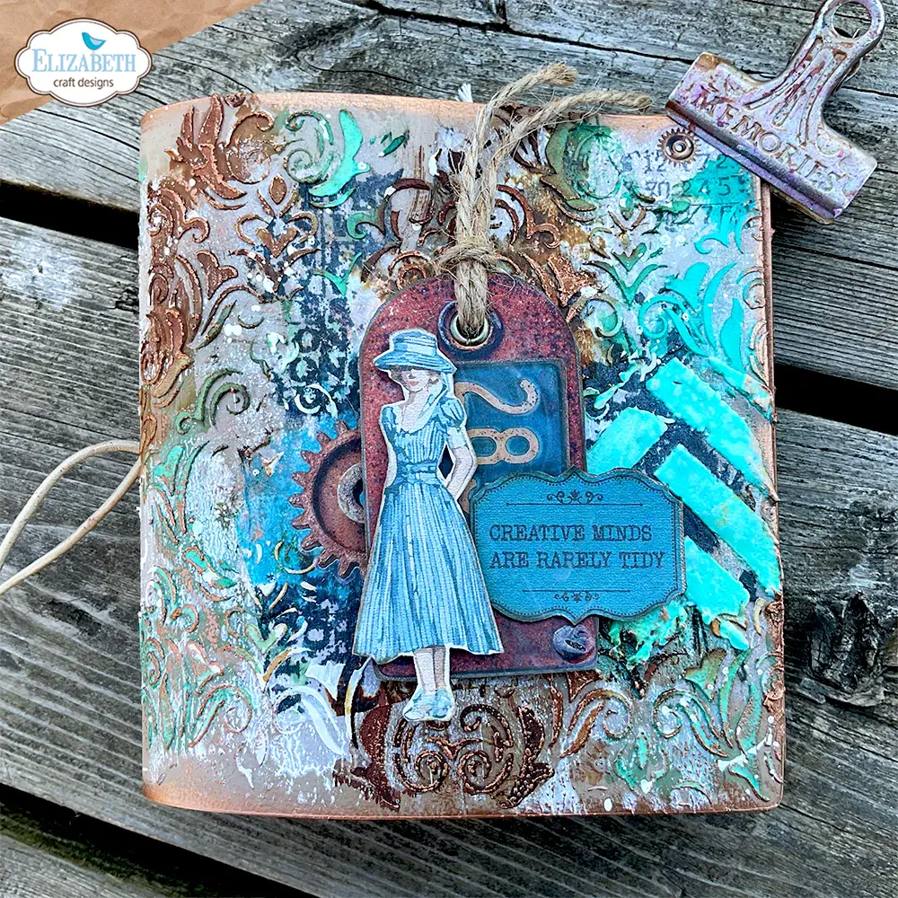 ELIZABETH CRAFT DESIGNS ELIZABETH CRAFT DESIGNS ART JOURNAL SPECIALS BY DEVID JOURNAL STENCILS 11 STENCIL SET 4/PK