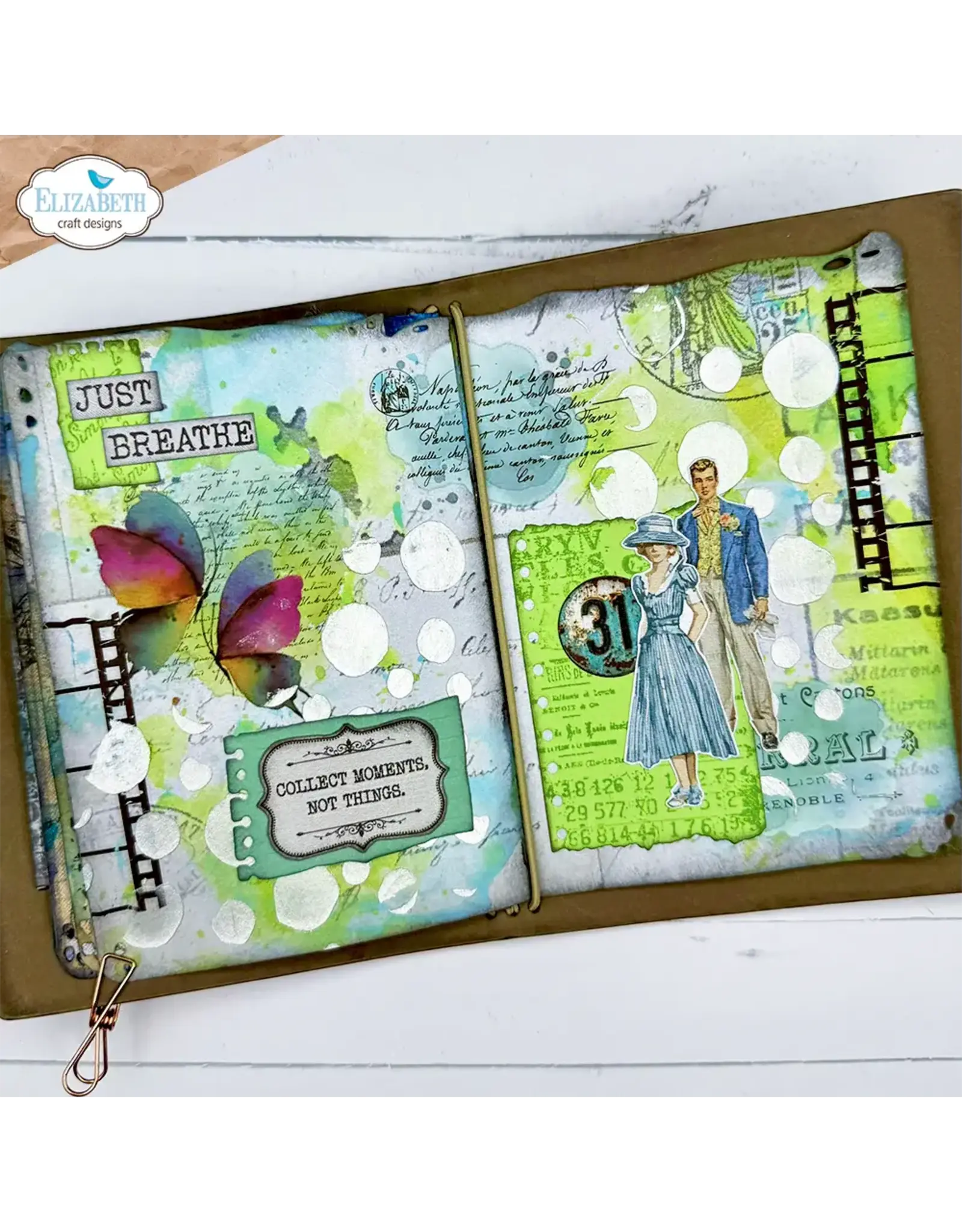 ELIZABETH CRAFT DESIGNS ELIZABETH CRAFT DESIGNS LAYERS OF TIME RUB ONS