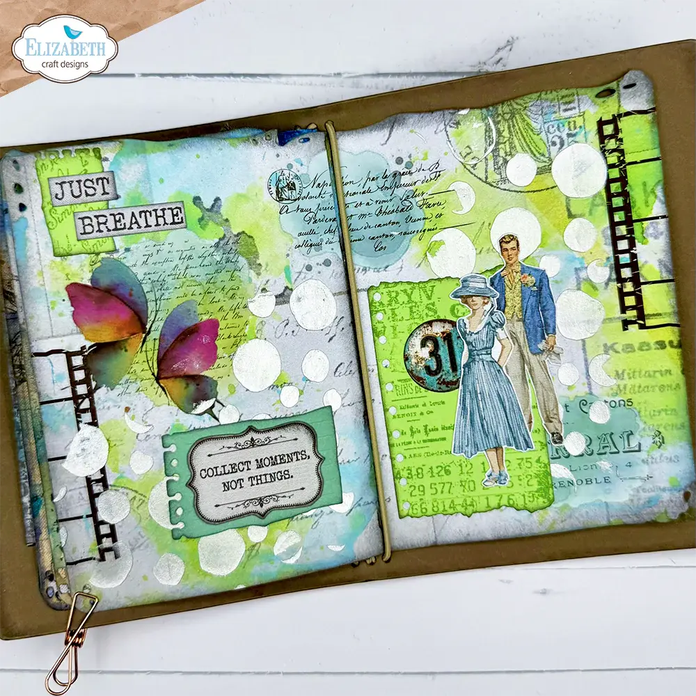 ELIZABETH CRAFT DESIGNS ELIZABETH CRAFT DESIGNS LAYERS OF TIME RUB ONS