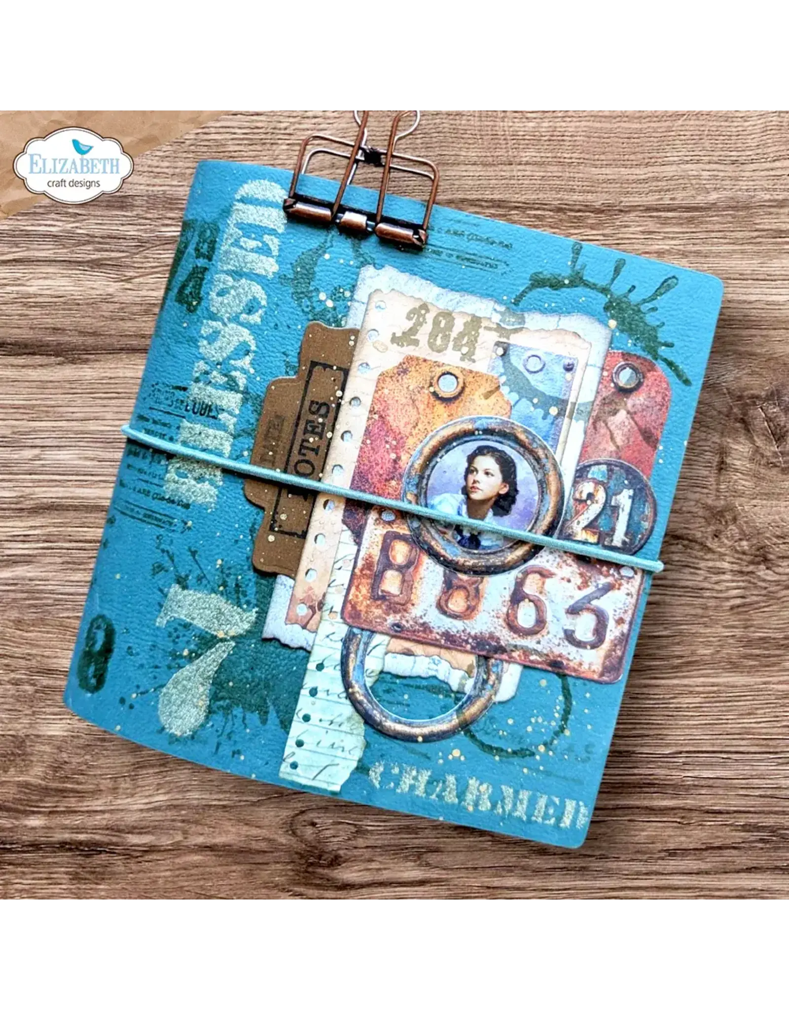 ELIZABETH CRAFT DESIGNS ELIZABETH CRAFT DESIGNS BEAUTIFULLY WORN PERFECTLY IMPERFECT CLEAR STAMP SET