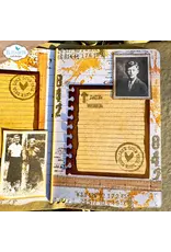 ELIZABETH CRAFT DESIGNS ELIZABETH CRAFT DESIGNS BEAUTIFULLY WORN PERFECTLY IMPERFECT CLEAR STAMP SET