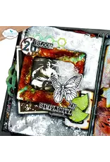ELIZABETH CRAFT DESIGNS ELIZABETH CRAFT DESIGNS BEAUTIFULLY WORN WHERE WINGS WANDER CLEAR STAMP AND DIE SET