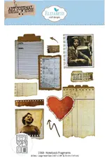 ELIZABETH CRAFT DESIGNS ELIZABETH CRAFT DESIGNS BEAUTIFULLY WORN NOTEBOOK FRAGMENTS DIE SET
