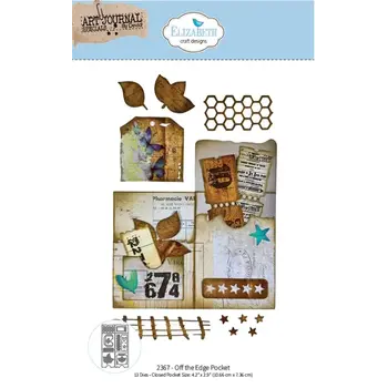 ELIZABETH CRAFT DESIGNS ELIZABETH CRAFT DESIGNS BEAUTIFULLY WORN OFF THE EDGE POCKET DIE SET