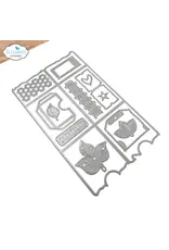ELIZABETH CRAFT DESIGNS ELIZABETH CRAFT DESIGNS BEAUTIFULLY WORN OFF THE EDGE POCKET DIE SET