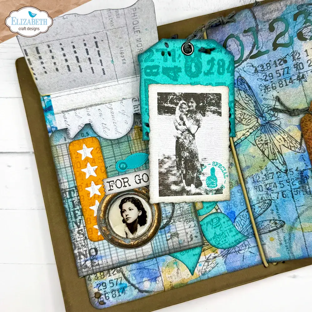 ELIZABETH CRAFT DESIGNS ELIZABETH CRAFT DESIGNS BEAUTIFULLY WORN OFF THE EDGE POCKET DIE SET