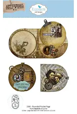 ELIZABETH CRAFT DESIGNS ELIZABETH CRAFT DESIGNS BEAUTIFULLY WORN ROUNDED POCKET PAGE DIE SET