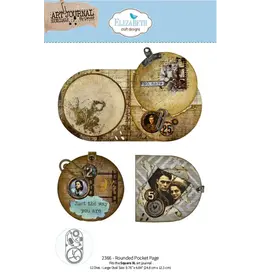 ELIZABETH CRAFT DESIGNS ELIZABETH CRAFT DESIGNS BEAUTIFULLY WORN ROUNDED POCKET PAGE DIE SET
