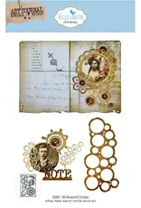 ELIZABETH CRAFT DESIGNS ELIZABETH CRAFT DESIGNS BEAUTIFULLY WORN ALL AROUND CIRCLES DIE SET