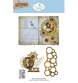 ELIZABETH CRAFT DESIGNS ELIZABETH CRAFT DESIGNS BEAUTIFULLY WORN ALL AROUND CIRCLES DIE SET