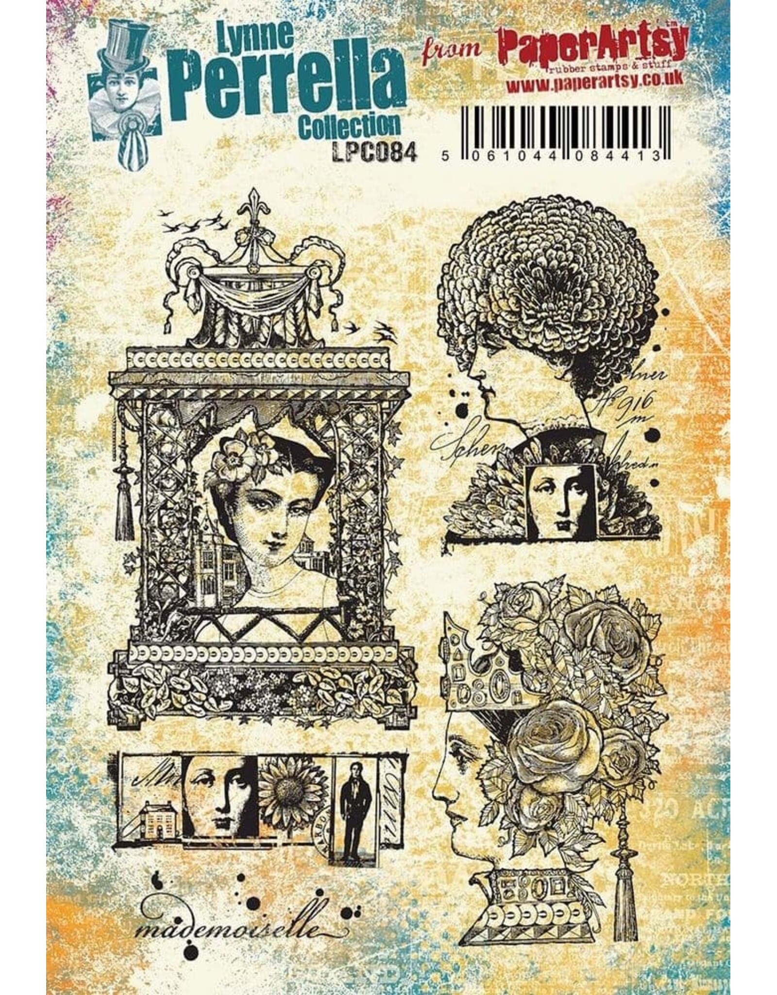 PAPER ARTSY PAPER ARTSY LYNNE PERRELLA COLLECTION LPC084 CLING STAMP SET