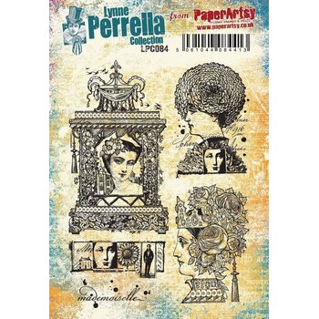 PAPER ARTSY PAPER ARTSY LYNNE PERRELLA COLLECTION LPC084 CLING STAMP SET
