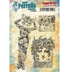 PAPER ARTSY PAPER ARTSY LYNNE PERRELLA COLLECTION LPC083 CLING STAMP SET