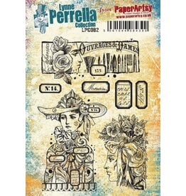 PAPER ARTSY PAPER ARTSY LYNNE PERRELLA COLLECTION LPC082 CLING STAMP SET