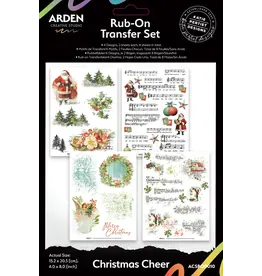 ARDEN CREATIVE STUDIO ARDEN CREATIVE STUDIO CHRISTMAS CHEER 6x8 RUB-ONS