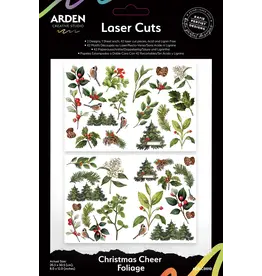 ARDEN CREATIVE STUDIO ARDEN CREATIVE STUDIO CHRISTMAS CHEER 8x12 LASER CUTS FOLIAGE