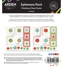 ARDEN CREATIVE STUDIO ARDEN CREATIVE STUDIO CHRISTMAS CHEER FRAME EPHEMERA DIE-CUTS