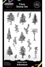 ARDEN CREATIVE STUDIO ARDEN CREATIVE STUDIO MAKER SERIES ARBORETUM 4x6 CLEAR STAMP SET