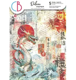 CIAO BELLA CIAO BELLA LAND OF THE RISING SUN A4 DELUXE PEARL PAPER 5 SHEETS