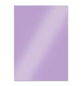 HUNKYDORY CRAFTS LTD. HUNKYDORY LILAC SHIMMER A4 MIRRI CARD ESSENTIALS 10 SHEETS