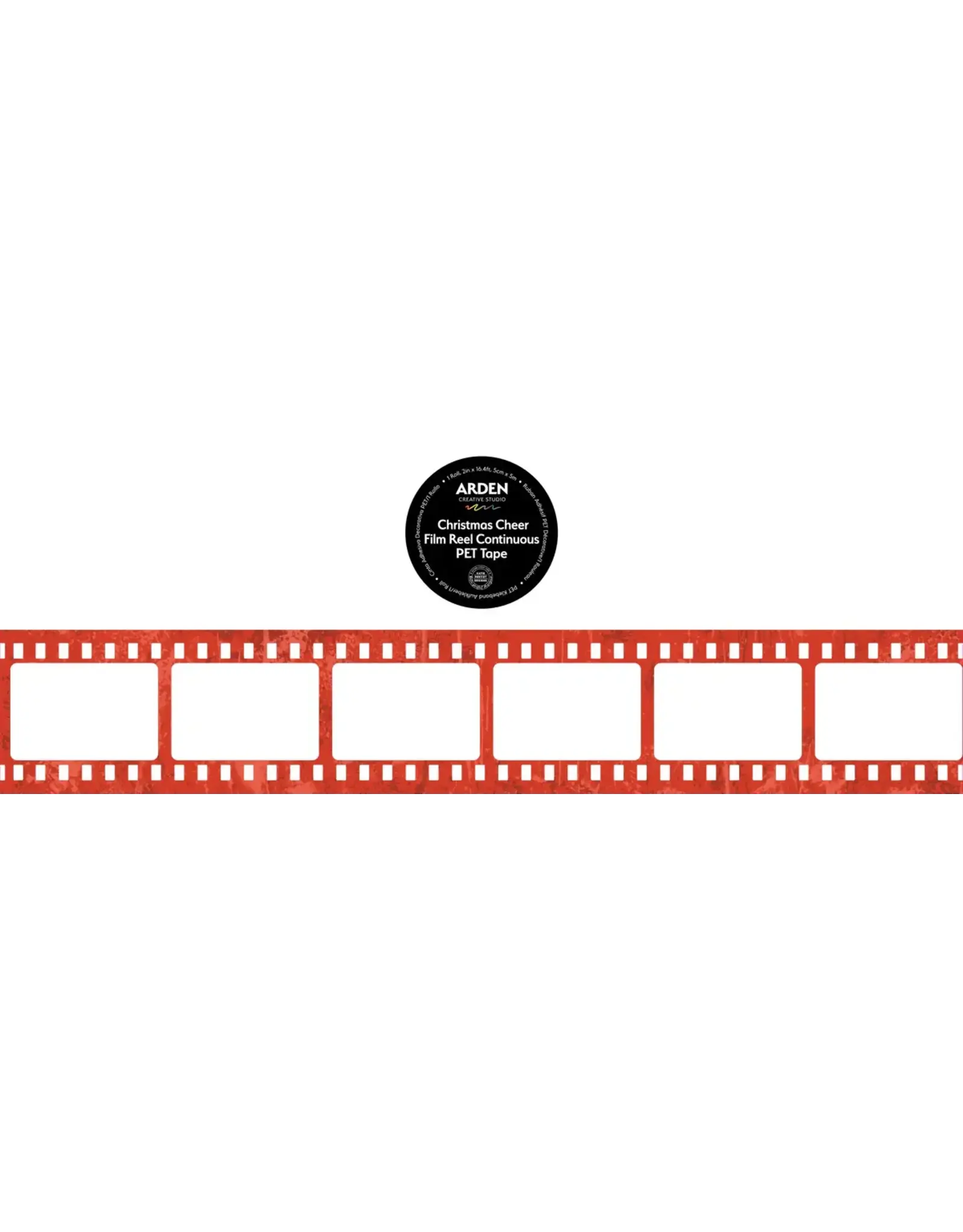 ARDEN CREATIVE STUDIO ARDEN CREATIVE STUDIO CHRISTMAS CHEER FILM REEL CONTINUOUS PET TAPE