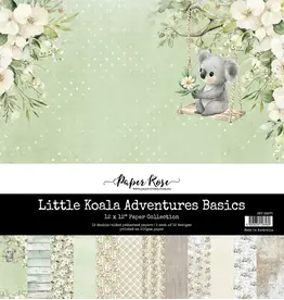 PAPER ROSE PAPER ROSE LITTLE KOALA ADVENTURES 12x12 BASICS PAPER COLLECTION